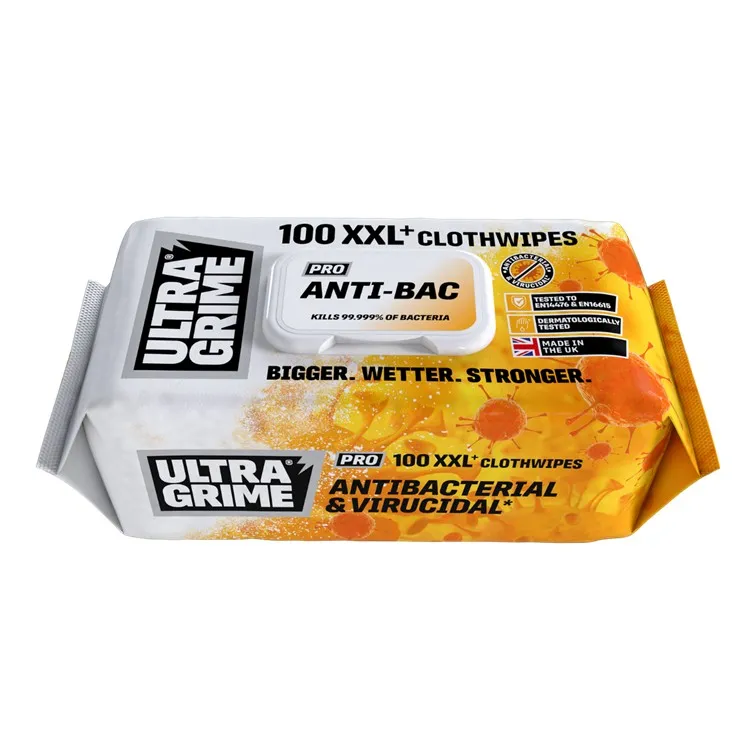 UltraGrime 5930 Pro Anti-Bac XXL Clothwipes